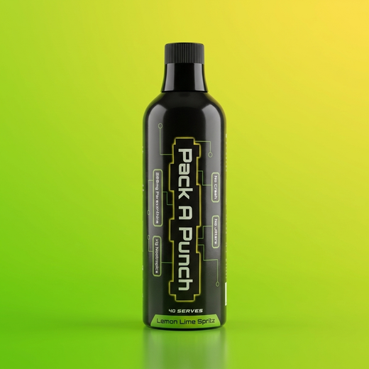 Pack A Punch — Lemon Lime Spritz | Paraxanthine Focus Concentrate | 500 ml