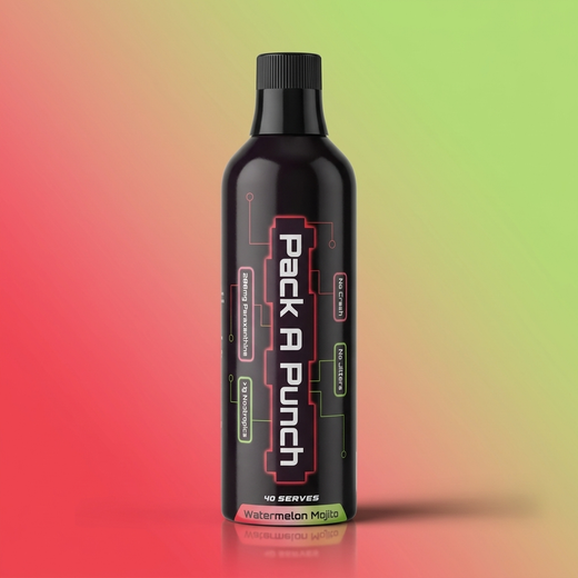 Pack A Punch — Watermelon Mojito | Paraxanthine Focus Concentrate | 500 ml